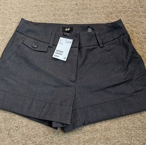 H&M Gray Dress shorts